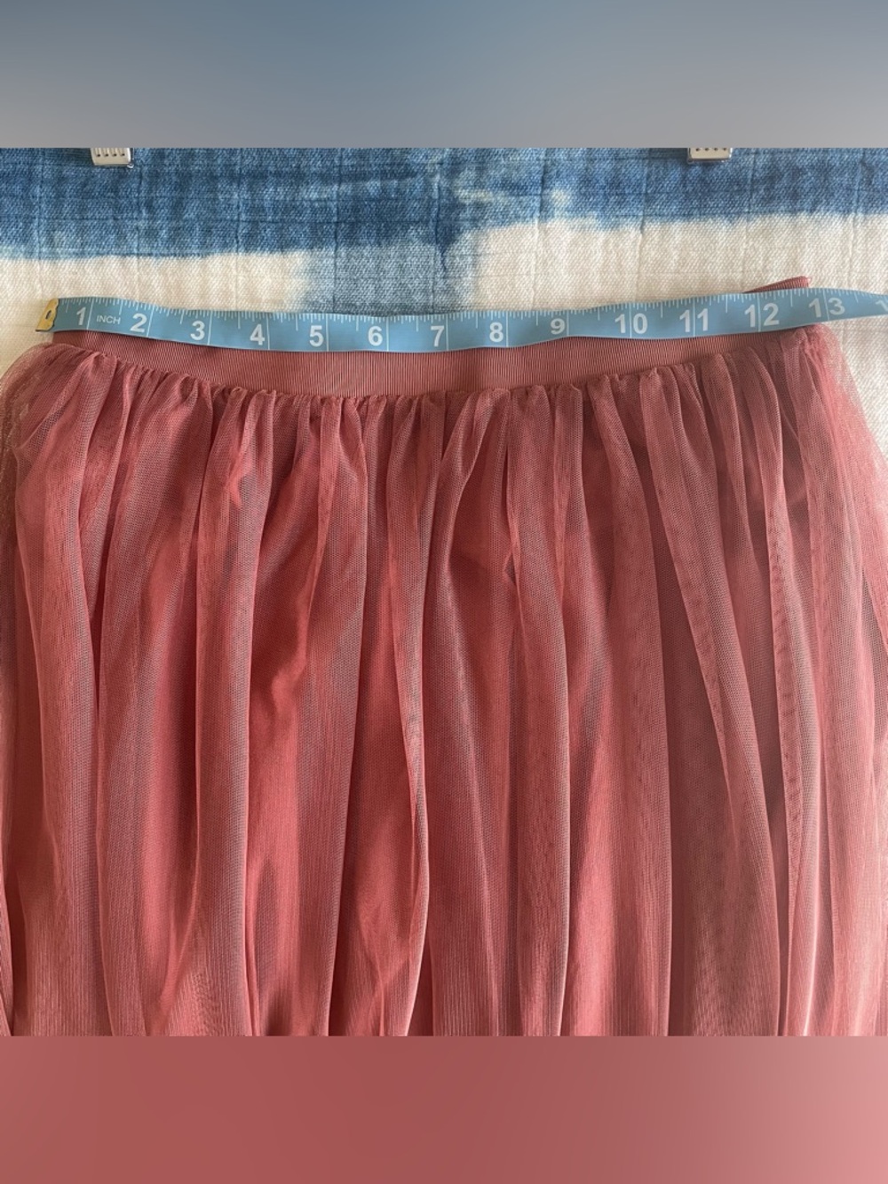 Anthropologie Felicity Rose Pink Ruffle Tulle Midi Skirt - Picture 15 of 17